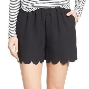 MADEWELL scallop edge shorts